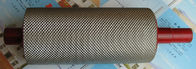 Alloy Steel Anilox Roller Square Mesh Type Untuk Waterproof Coil Permukaan