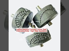 Mesin Kulit Konkaf Konveksi Baja Embossing Roller High Wear Resistance
