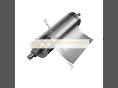Customized Seamless Steel Embossing Roller Untuk Wallcovering