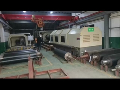 Mobil Mat / bantal Kulit Embossing Roller, rol baja industri