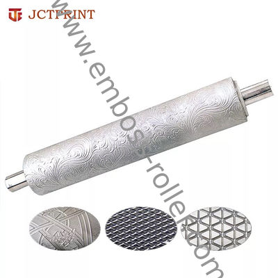 Rol Embossing Kulit Berukir Laser Industri Diameter 100mm