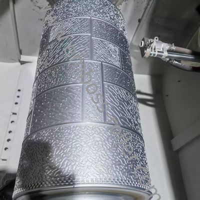 Kekerasan Permukaan HV1100/HRC62 Embossing Steel Roller awet dan tahan lama untuk pengiriman Metode Dengan Udara