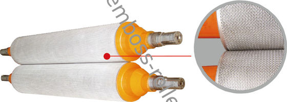 Roller Embossing Baja Untuk Bahan Dekoratif, Kecepatan Garis 0 ~ 800m / mnt