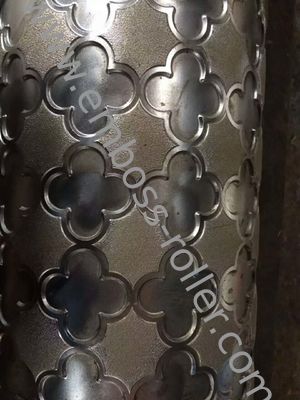 Rol Embossing untuk Kulit 600-1600mm Laser Ukiran Manual Operasi